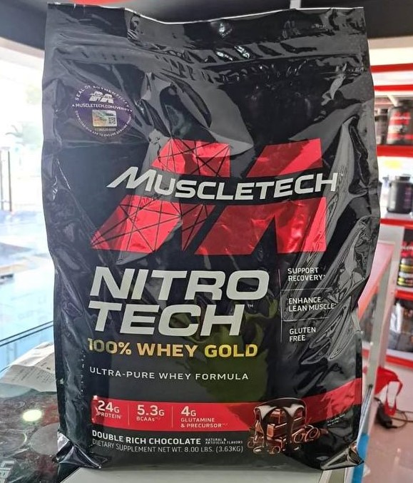 پروتئین نیتروتک گلد ماسل تک 3.6 کیلویی MuscleTech Nitro-Tech Whey Gold