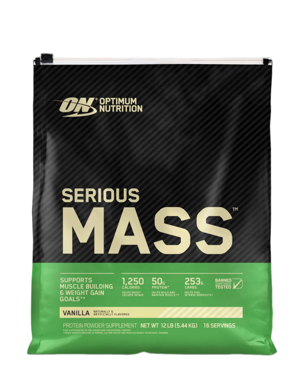 گینر سریوس مس اپتیموم نوتریشن 5.4 کیلویی SERIOUS MASS Optimum Nutrition