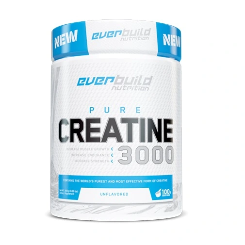 کراتین مونوهیدرات 3000 اوربیلد 300 گرم EVERBUILD Creatine Monohydrate 3000