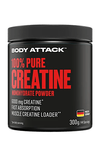 کراتین بادی اتک 300 گرمی body attack creatine 300g